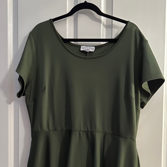 Society Olive Green Dress - Picture 1 of 3